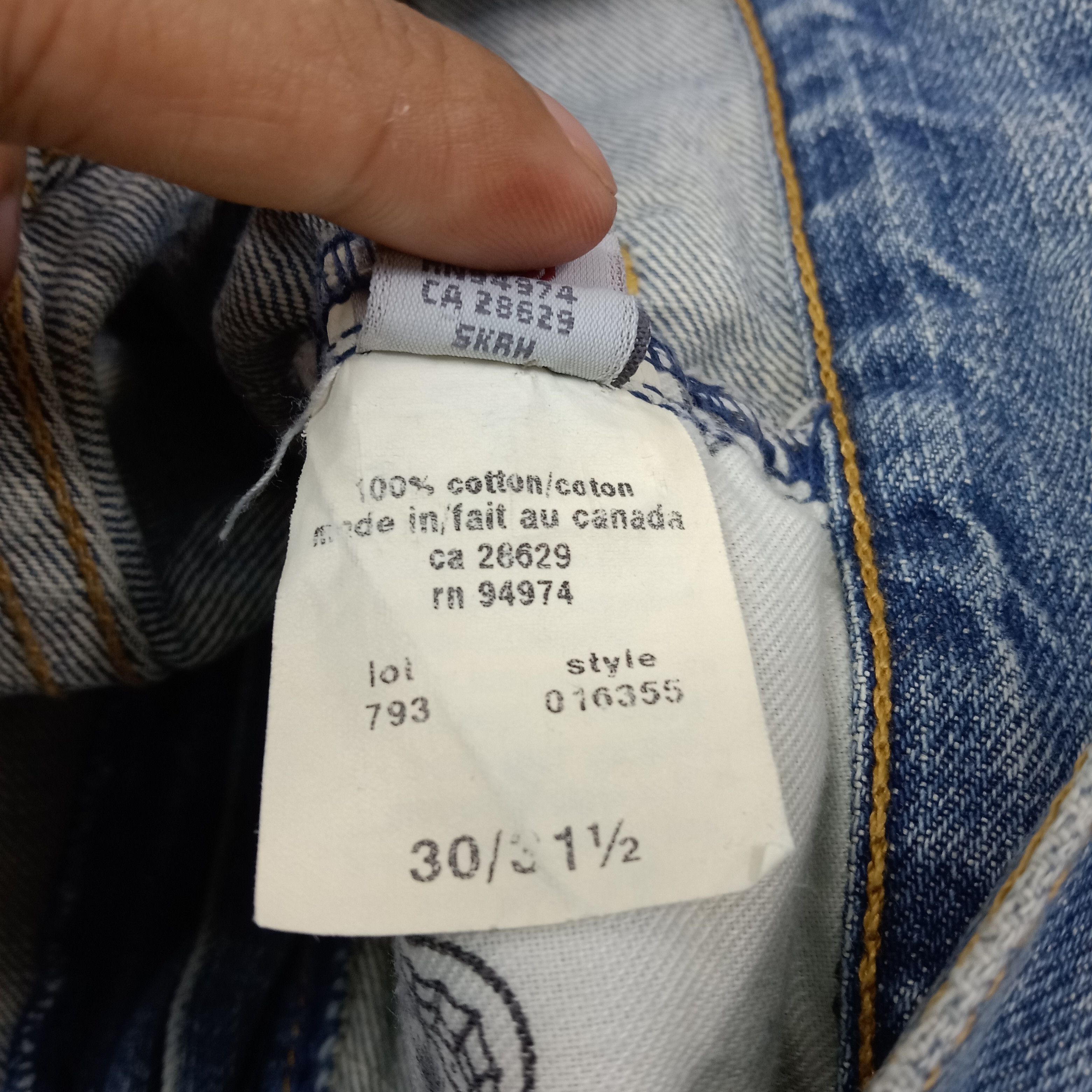 Stussy Stussy American Streetwear Style Denim Jeans C228N9 Size US 30 / EU 46 - 14 Thumbnail