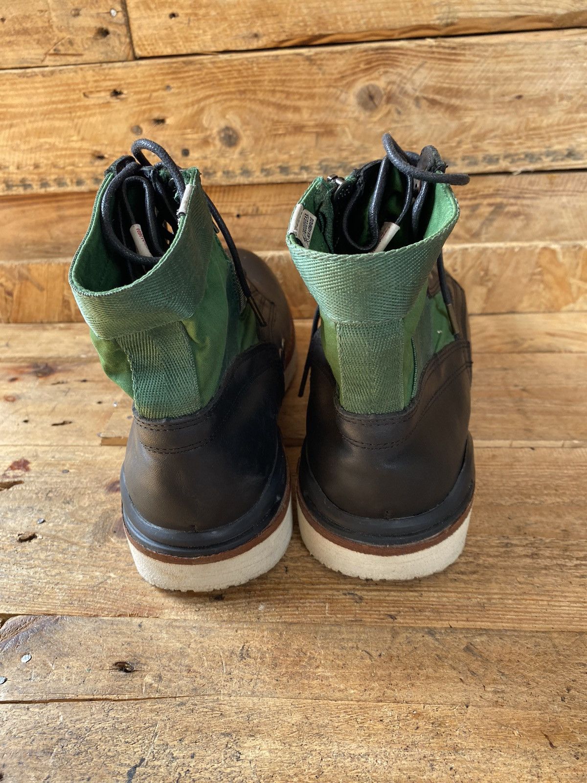 Visvim Visvim 7 hole 73 folk boots,tan black zipper boots US7 Size US 7 / EU 40 - 7 Thumbnail