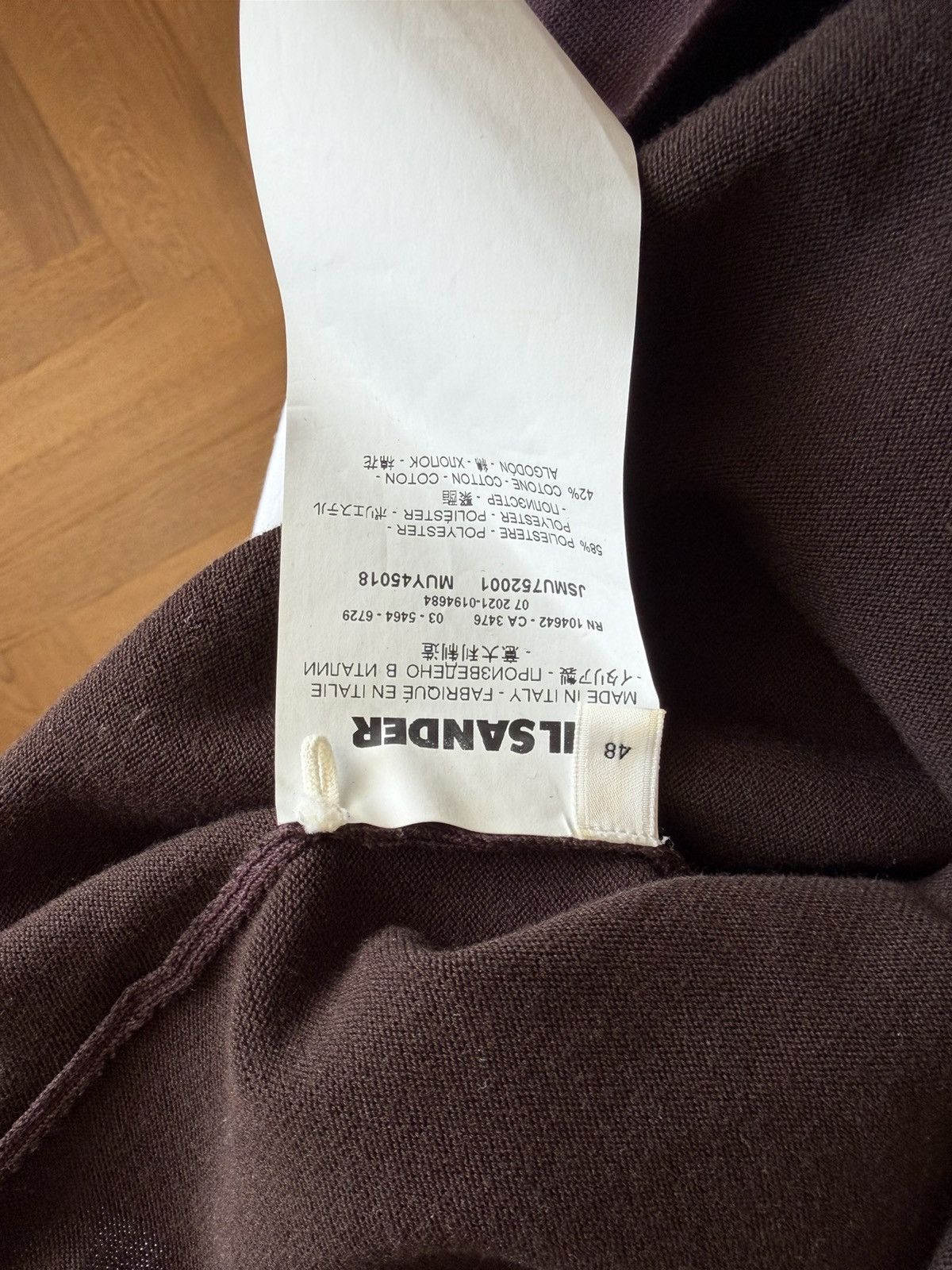 Jil Sander Jil Sander - Polo shirt Size US L / EU 52-54 / 3 - 2 Thumbnail