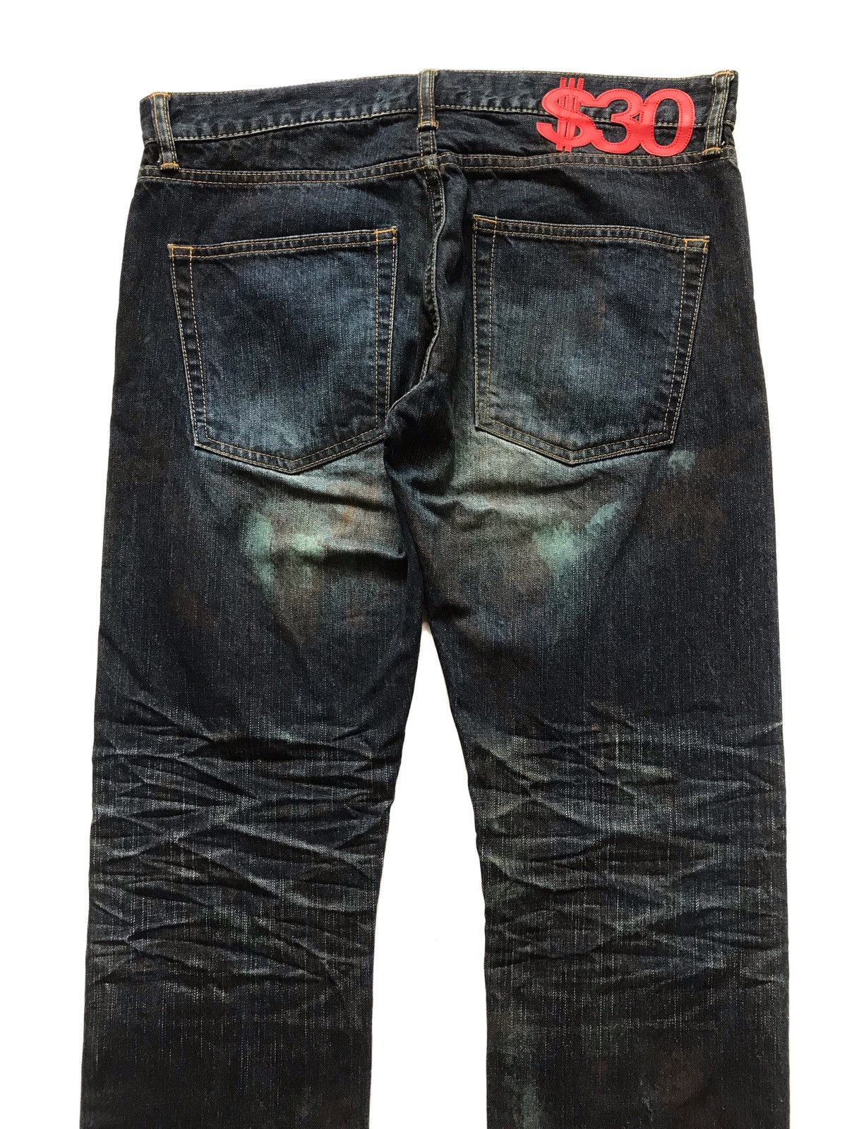 Swagger JAPANESE BRAND SWAGGER DISTRESSED PAINTED JEANS Size US 31 - 5 Thumbnail