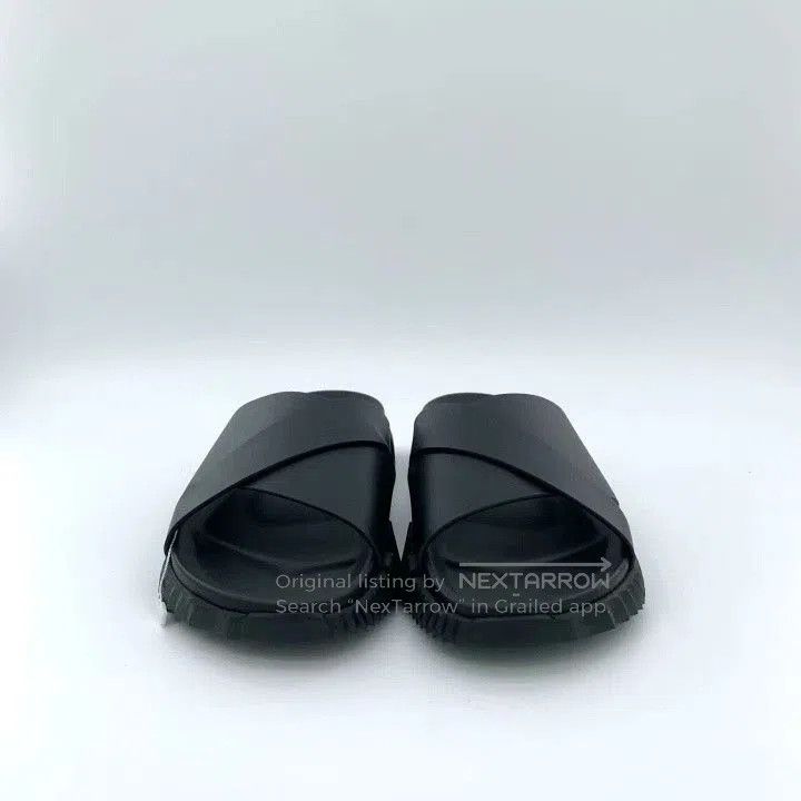 Hermes Hermes Size 43 Infra Black Casual Flat Slides. Size US 10 / EU 43 - 3 Thumbnail