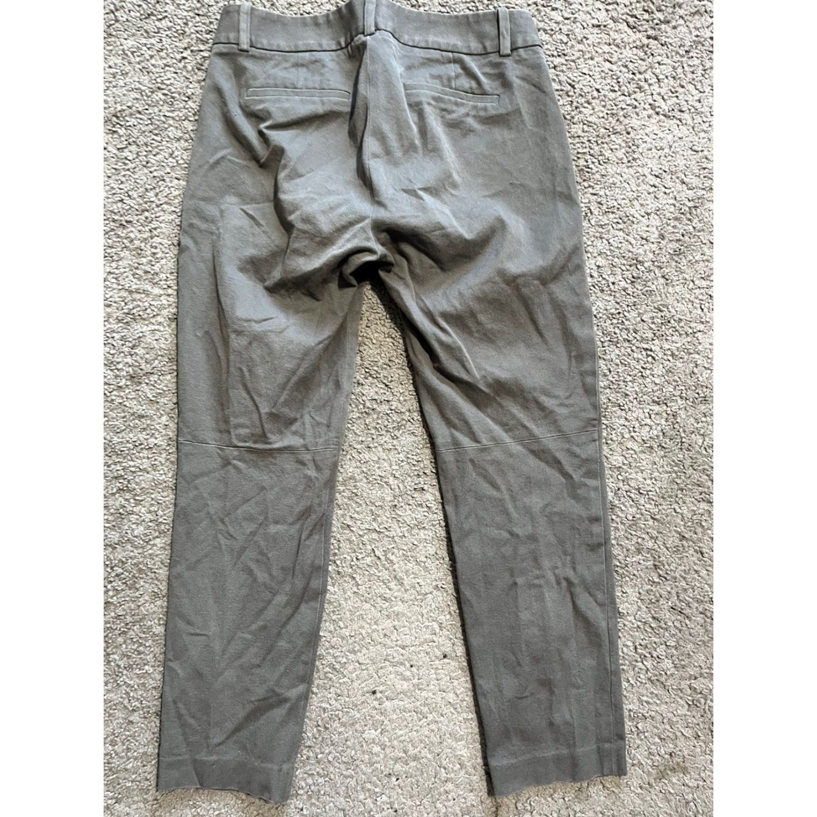 J.Crew J. Crew City Fit 6 Grayish Women Pants 3/4 Style Skinny Cut Style 28637 Size 28" / US 6 / IT 42 - 3 Thumbnail