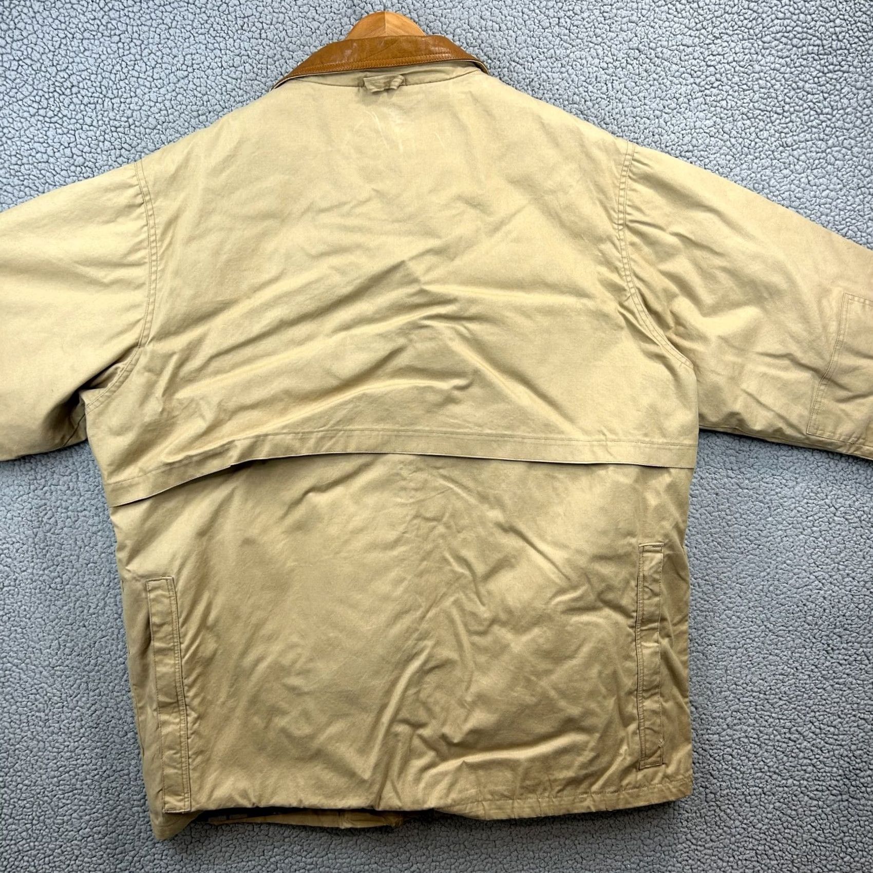 Eddie Bauer VINTAGE Eddie Bauer Goose Down Hunting Jacket Men’s XLT Size Made In USA Parka Long Water Resistant Beige USA 90s Outdoor Mens Down Jacket Size US XL / EU 56 / 4 - 7 Thumbnail