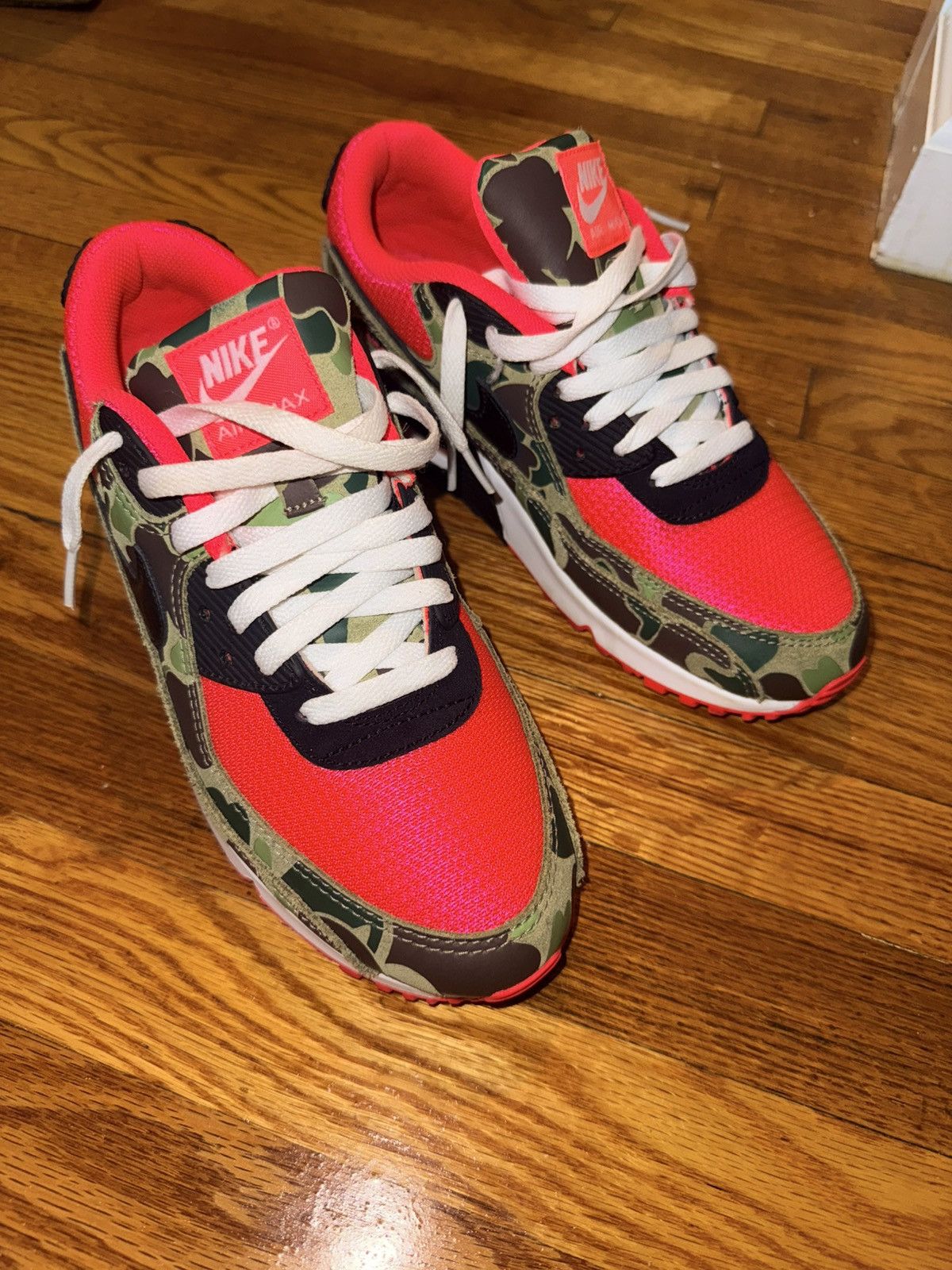 Nike Air Max 90 Reverse Camo Infrared , SZ 8.5 Size US 8.5 / EU 41-42 - 8 Thumbnail