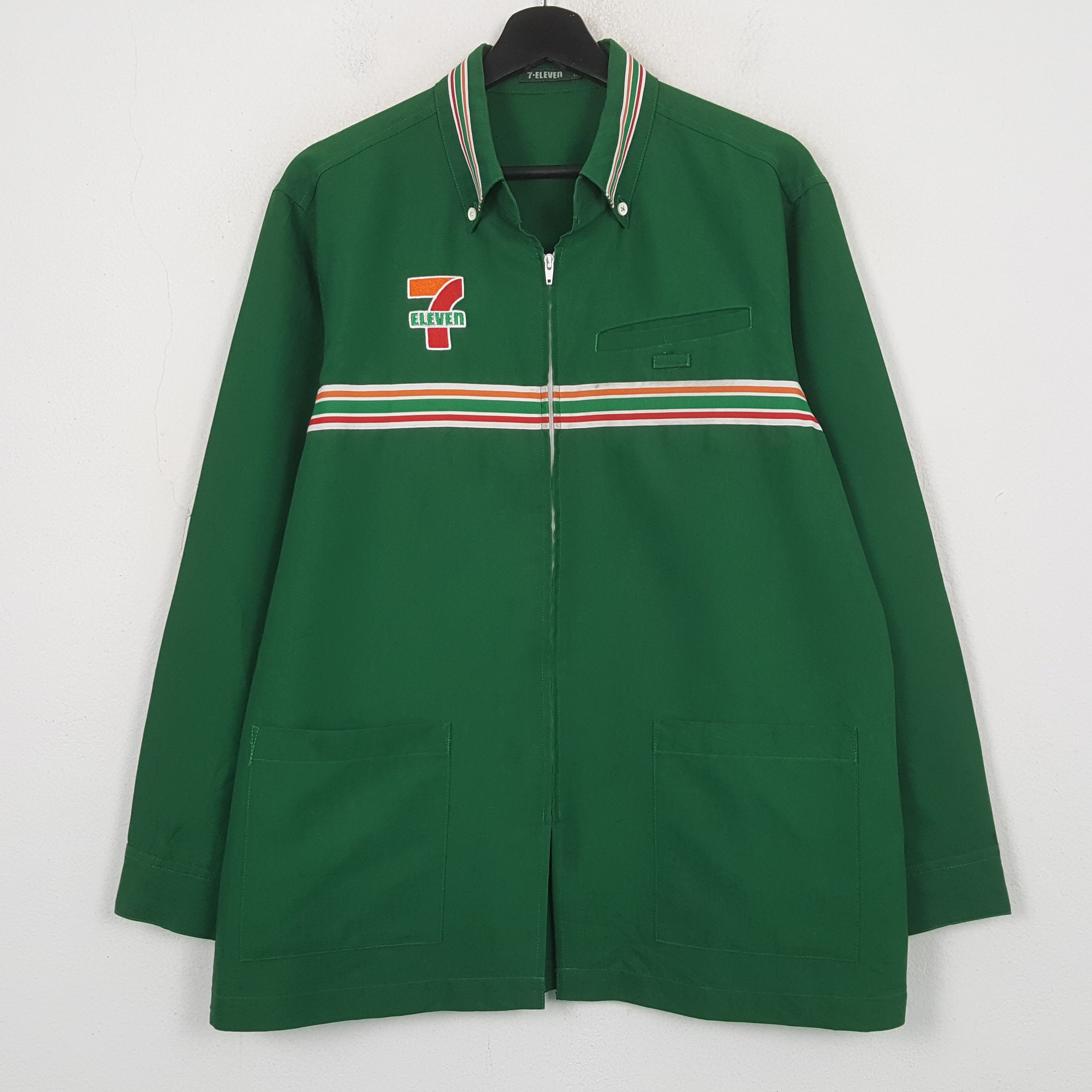Vintage 7 Eleven Japanese Workwear Uniform Jacket RR28 Size US S / EU 44-46 / 1 - 3 Thumbnail