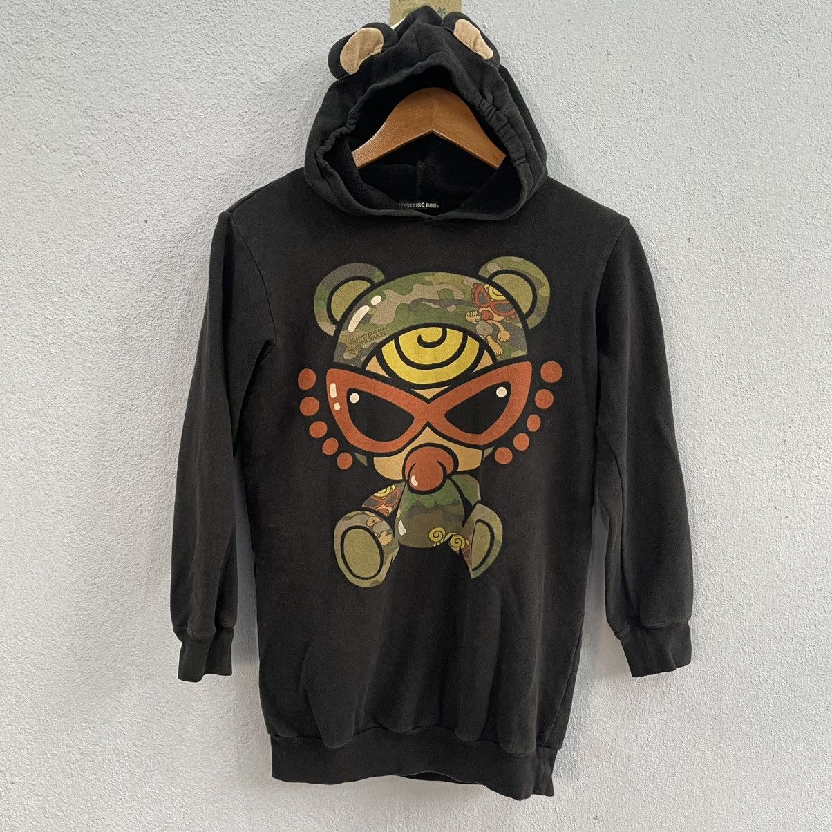 Hysteric Glamour Hysteric mini eared bear hoodie HG glamour Size S / US 4 / IT 40 - 1 Thumbnail