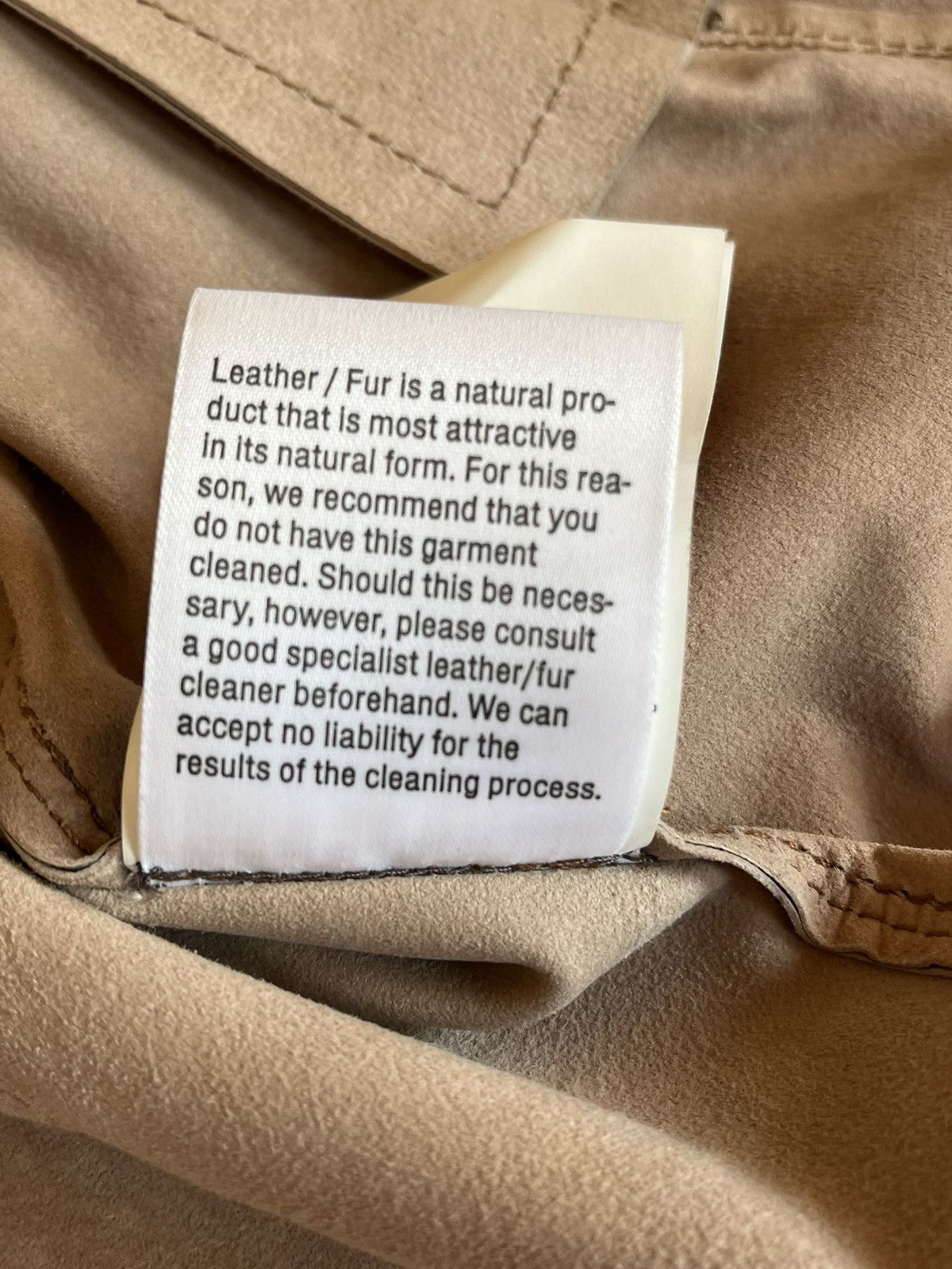 Leather Marc Cain Vintage "Used & Washed" Lamb Nappa Leather Jacket Size S / US 4 / IT 40 - 16 Thumbnail