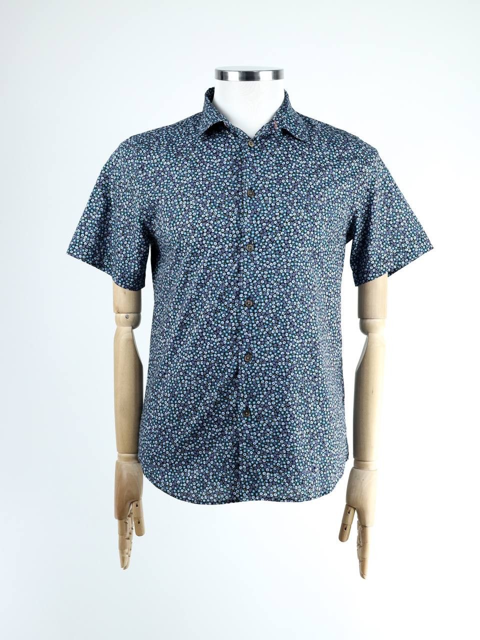 Paul Smith PAUL SMITH Short-sleeved shirt with a pattern Size US M / EU 48-50 / 2 - 1 Thumbnail