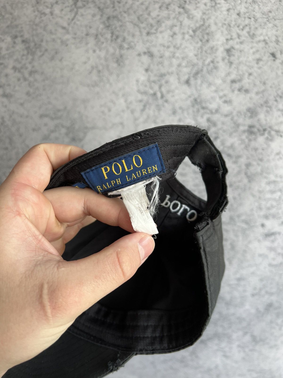 Polo Ralph Lauren Polo Ralph Lauren Baseball Cap Hat Men One Size Trashed PRL Size ONE SIZE - 13 Thumbnail