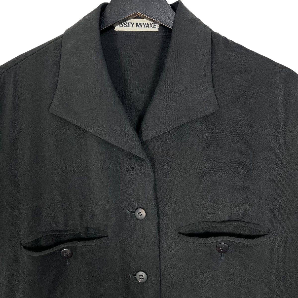 Designer × Issey Miyake × Japanese Brand Vintage Issey Miyake Women’s Blouse Shirt Size M / US 6-8 / IT 42-44 - 2 Thumbnail