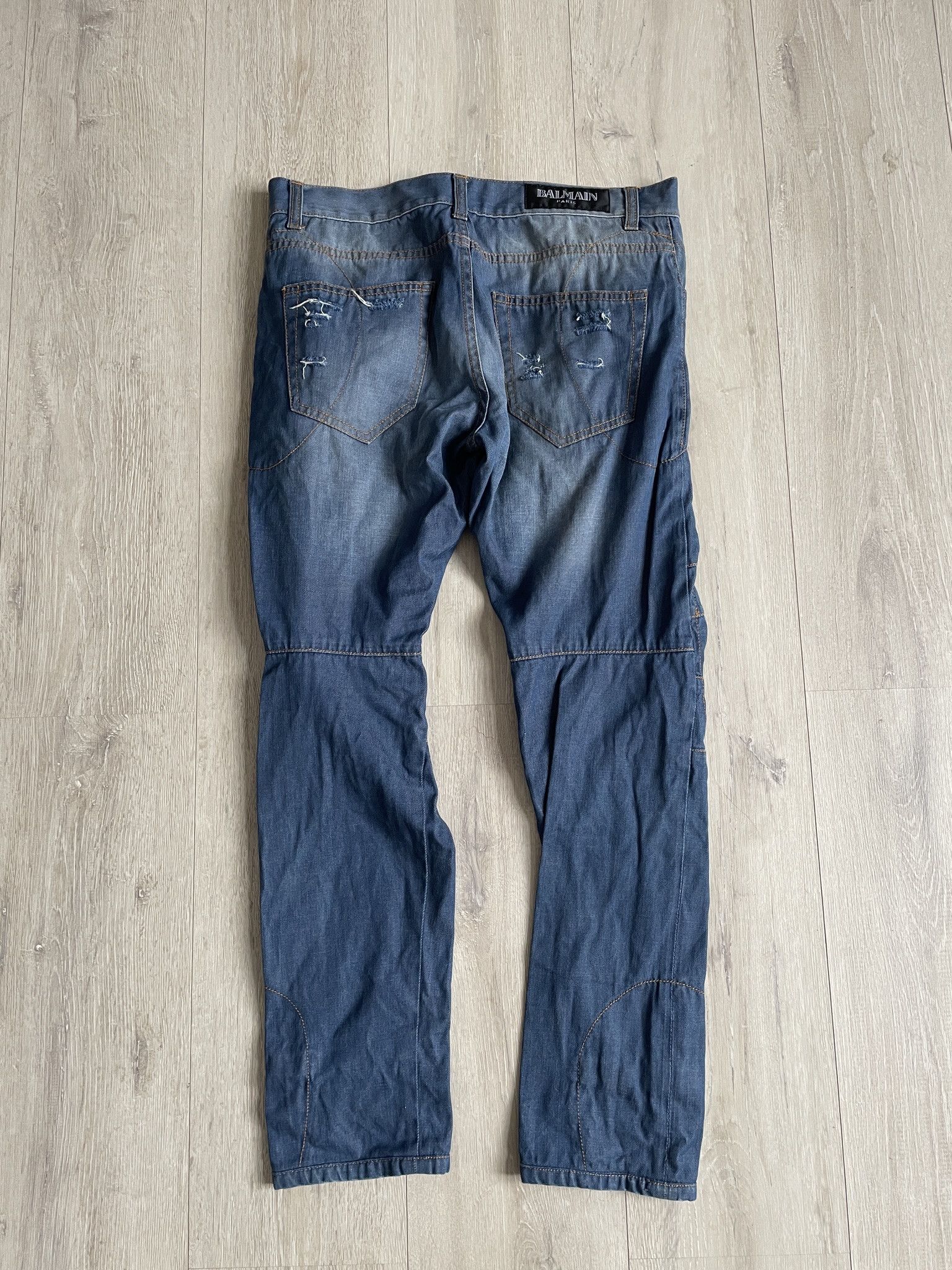 Balmain Balmain AW10 motorcycle jeans Size US 30 / EU 46 - 3 Thumbnail