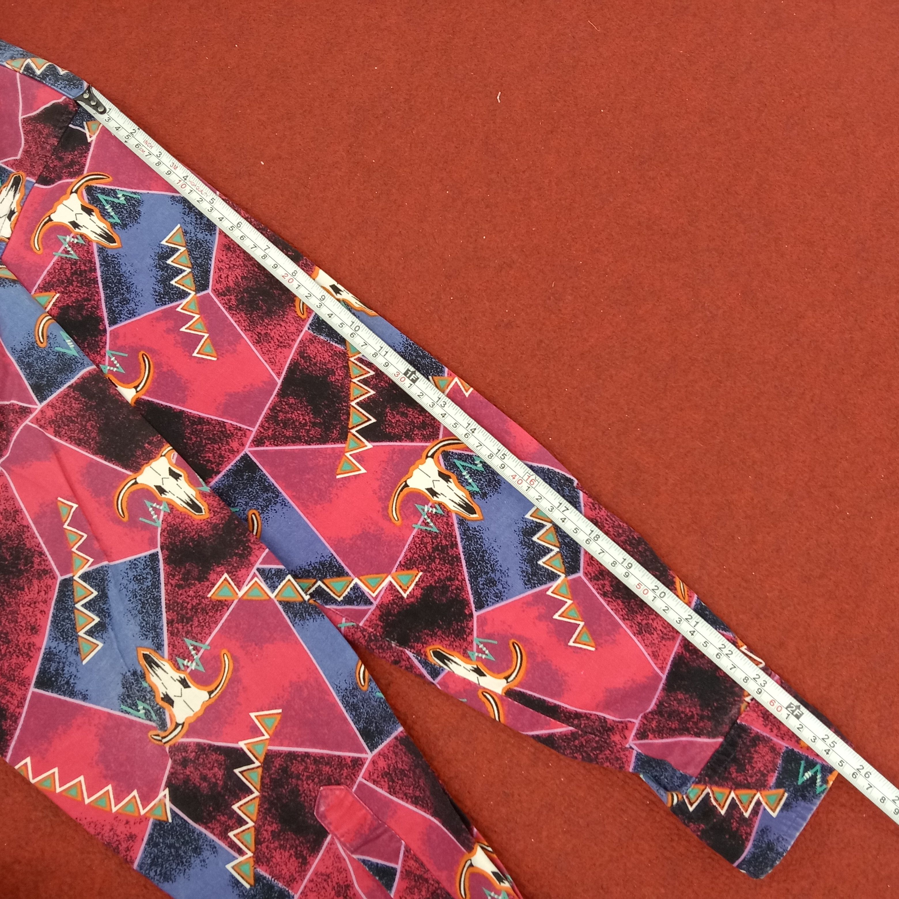 Vintage × Wrangler Wrangler American Classic Streetwear Full Print Design Shirt Size US L / EU 52-54 / 3 - 9 Thumbnail