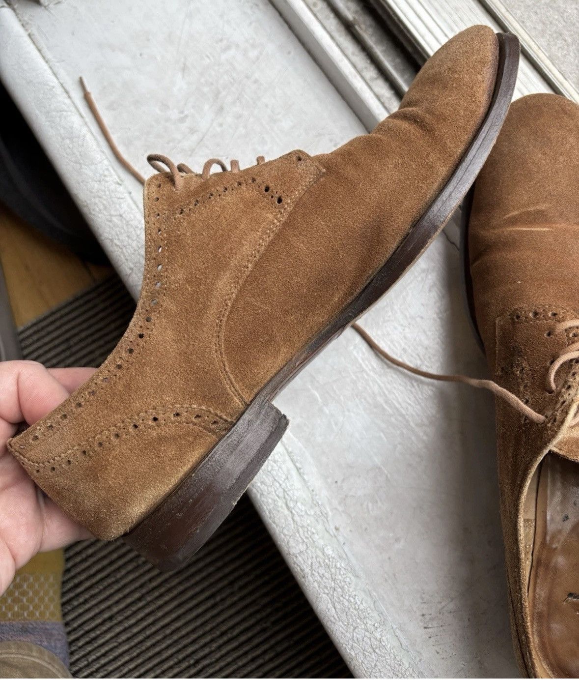 n.d.c. made by hand n.d.c. made by hand Shoes Men's Brian Derby Suede EU43/US 10 Size US 10 / EU 43 - 17 Thumbnail