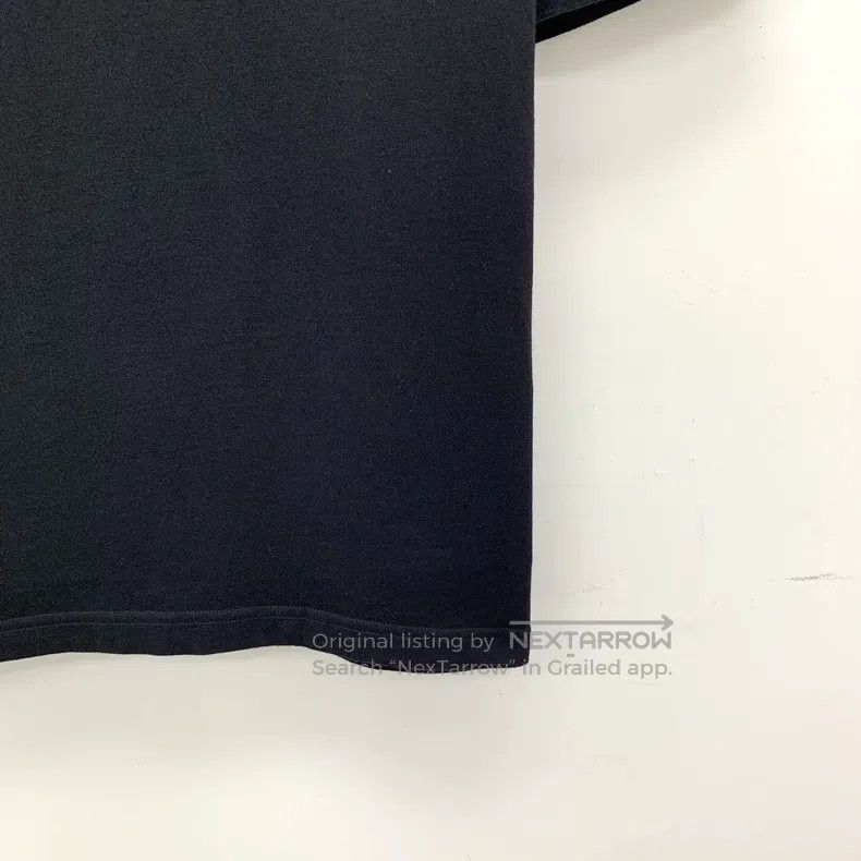 Balenciaga Balenciaga Black Cotton Logo Letter Print Cotton Crewneck Size US XS / EU 42 / 0 - 4 Thumbnail