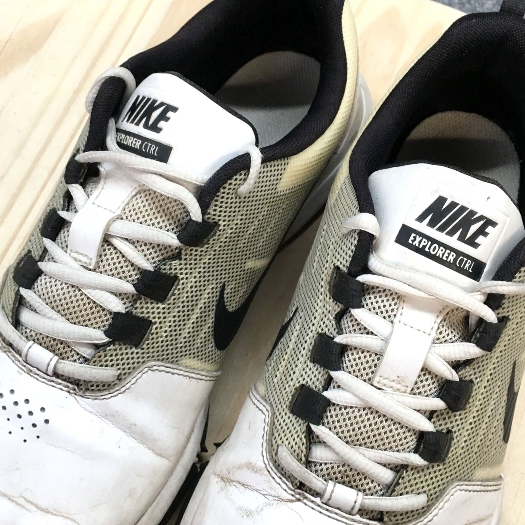 Nike Nike Explorer CTRL Sneaker Mens 11 White Golf Athletic Lace Up Casual Shoe Size US 11 / EU 44 - 5 Thumbnail