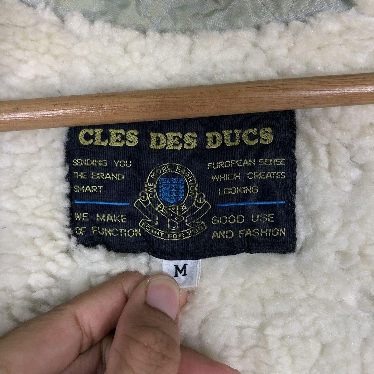 Japanese Brand × Vintage 🔥VINTAGE WOOL JACKET AZTEC NATIVE CLES DES DUCS ISSEY MIYAKE Size US M / EU 48-50 / 2 - 17 Thumbnail