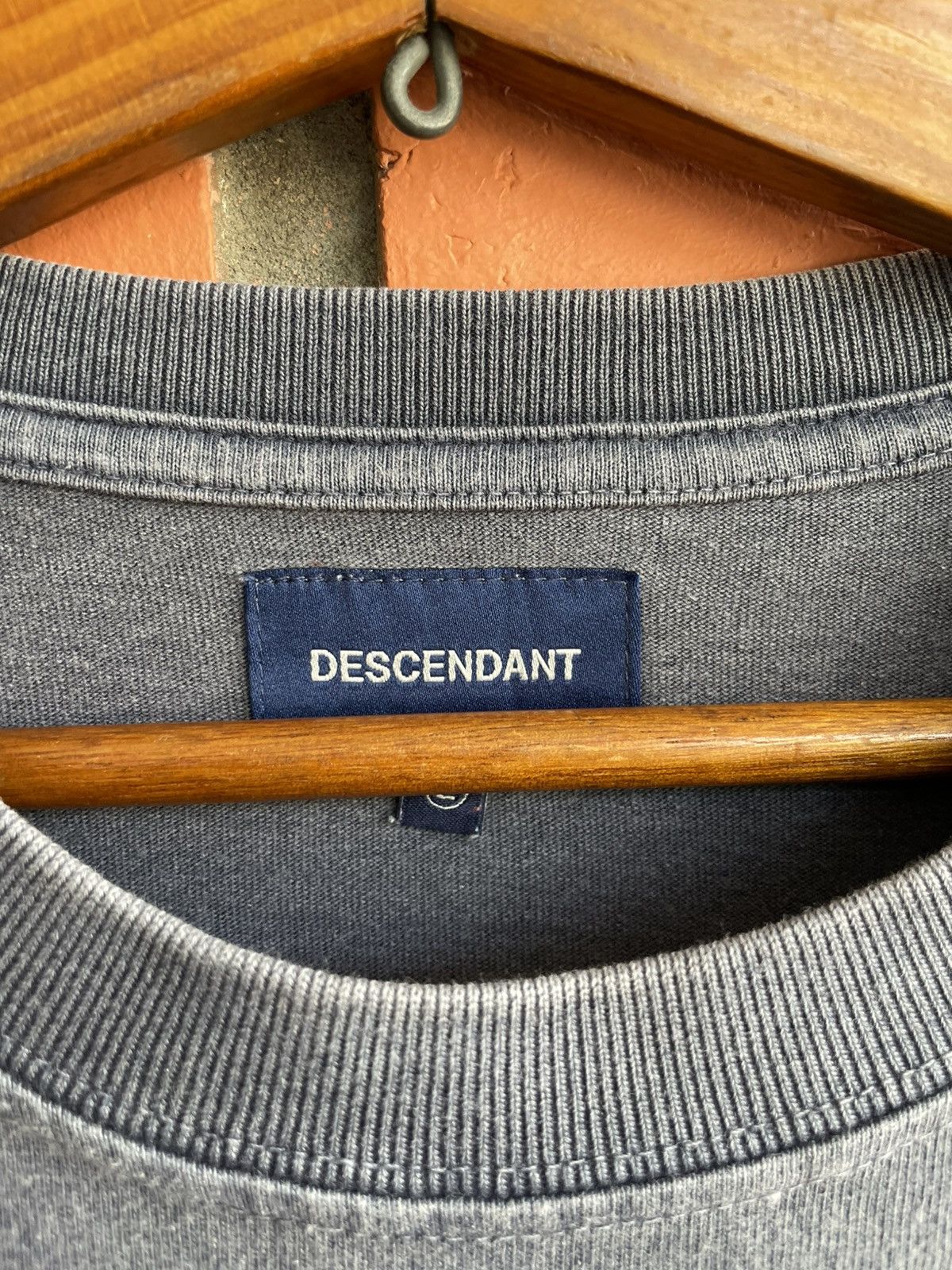 Descendant DESCENDANT JAPAN CETUS PIGMENT DYE FADED BLACK POCKET SHIRT Size US M / EU 48-50 / 2 - 5 Thumbnail