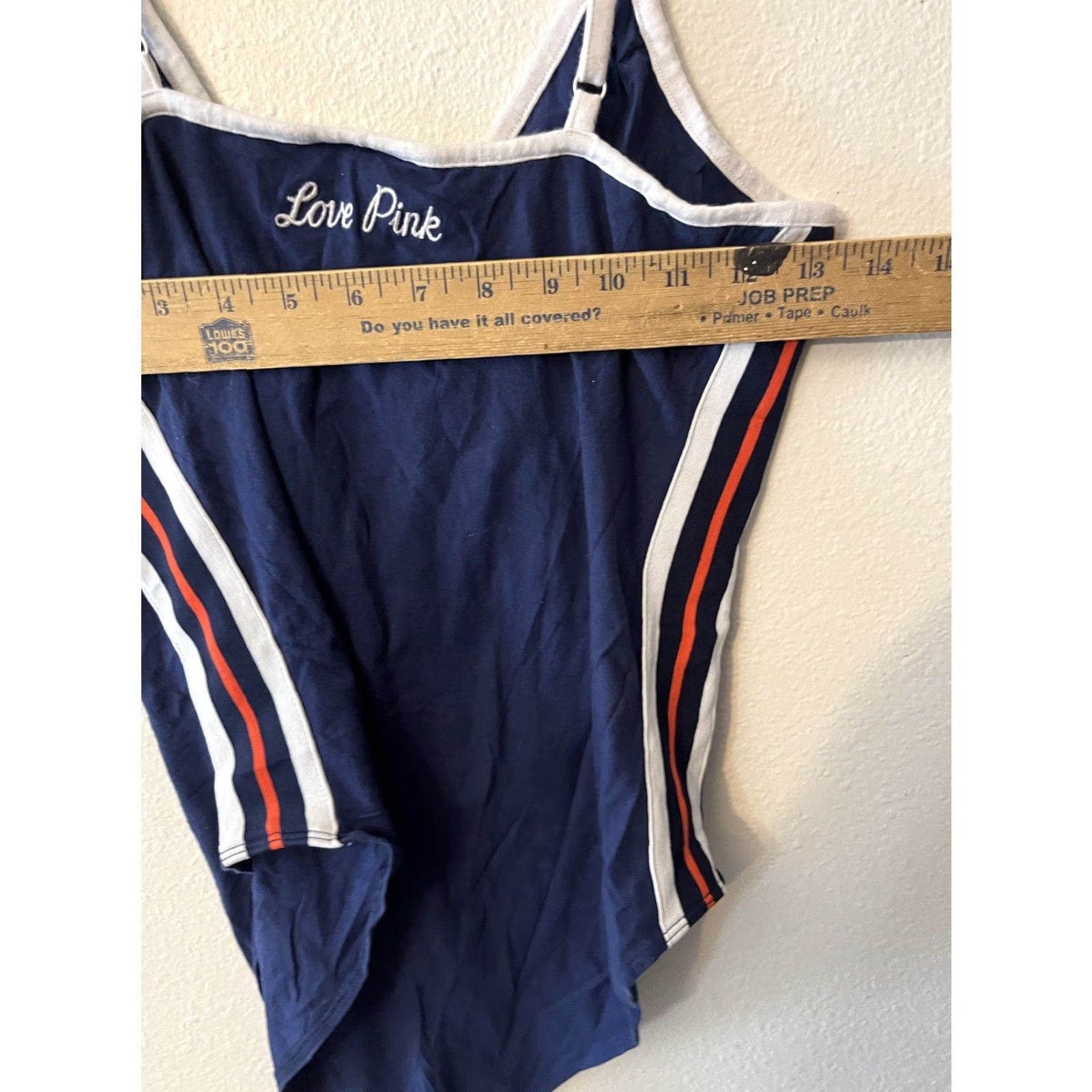 Pinko PINK Victoria’s Secret Blue / White Tank Bodysuit Size Large Size L / US 10 / IT 46 - 4 Thumbnail