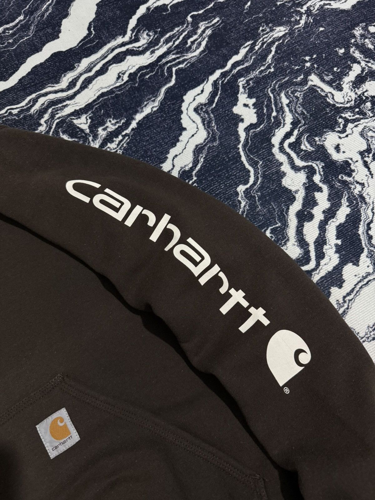 Carhartt Carhartt spell out hoodie Size US S / EU 44-46 / 1 - 2 Thumbnail