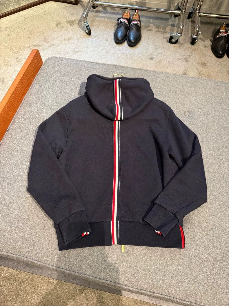 Thom Browne Thom Browne Classic zipper hoodie 2503-Nextarrow Size US S / EU 44-46 / 1 - 4 Thumbnail
