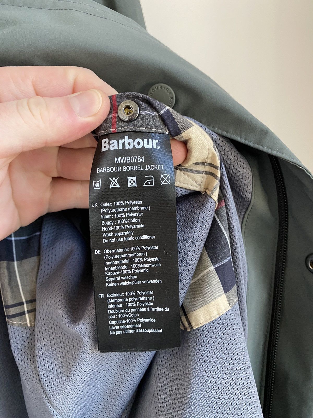 Barbour Barbour Waterproof Jacket Size US M / EU 48-50 / 2 - 9 Thumbnail