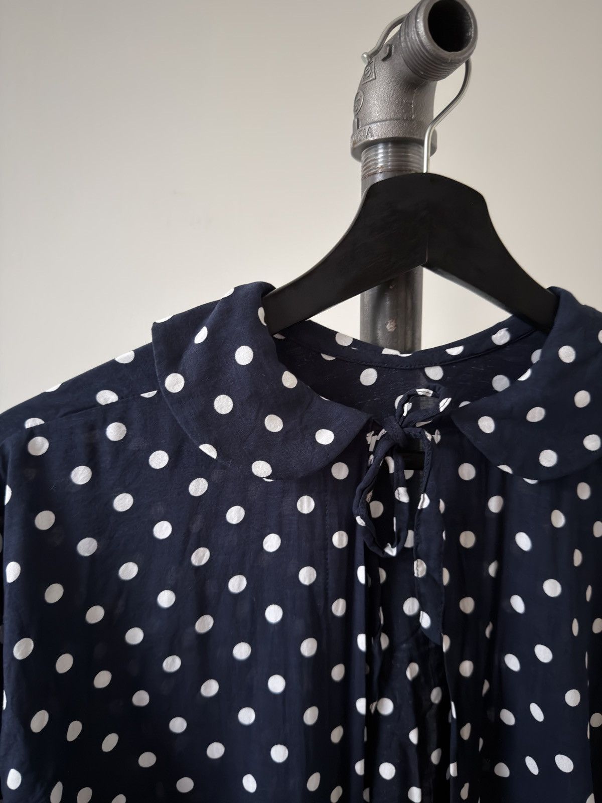 Comme des Garcons Polka Dot Peter Pan Collar Dress Size S / US 4 / IT 40 - 2 Thumbnail