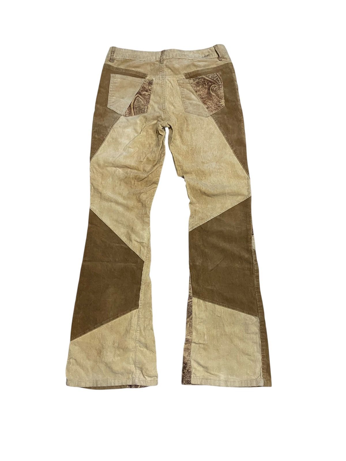 If Six Was Nine Jambange Flared Corduroy Size 30" / US 8 / IT 44 - 3 Thumbnail