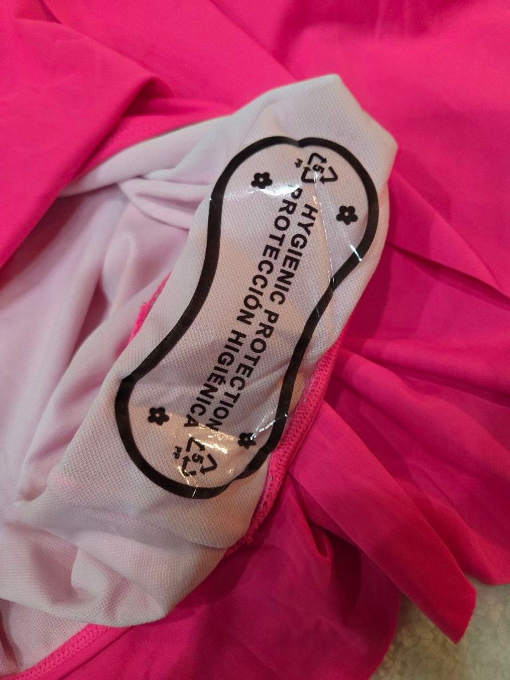 The Unbranded Brand Chic Women's Unbranded Pink One Piece Swimsuit XL Size ONE SIZE - 4 Thumbnail