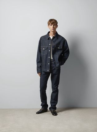 Gucci o1loc1c0126 771450 Denim Jacket With GG Embossed Detail Size US S / EU 44-46 / 1 - 4 Thumbnail