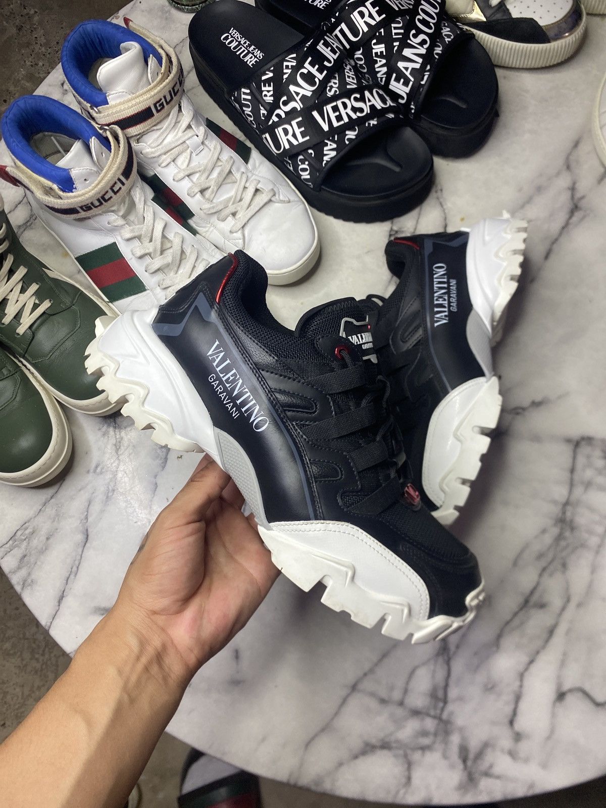 Valentino Valentino platform sneaker Size US 8.5 / EU 41-42 - 1 Thumbnail