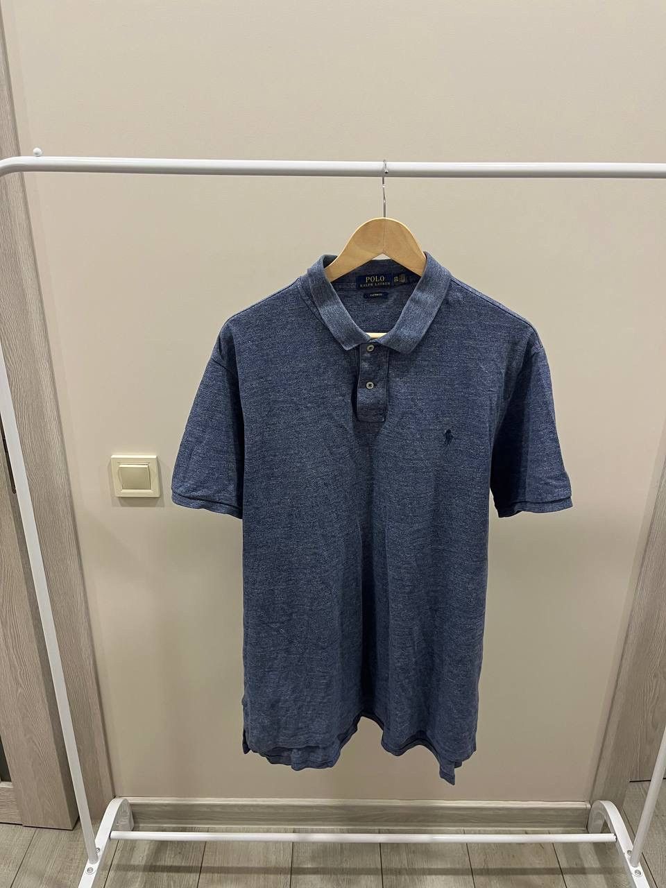 Polo Ralph Lauren Vintage 90s Polo Ralph Lauren Rugby Pocket Earth Tone Blue Size US XXL / EU 58 / 5 - 1 Thumbnail