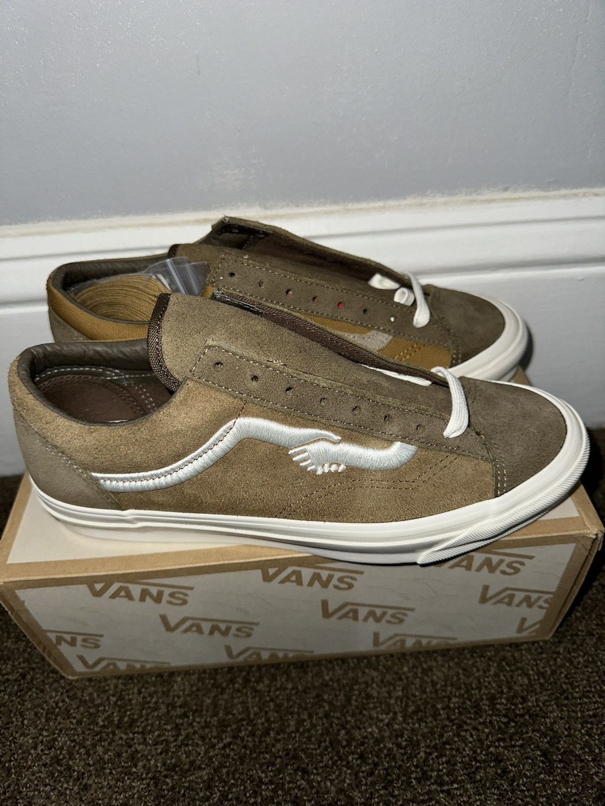 Notre × Vans Vans OG Style 36 LX Notre Espresso Size US 9 / EU 42 - 2 Thumbnail