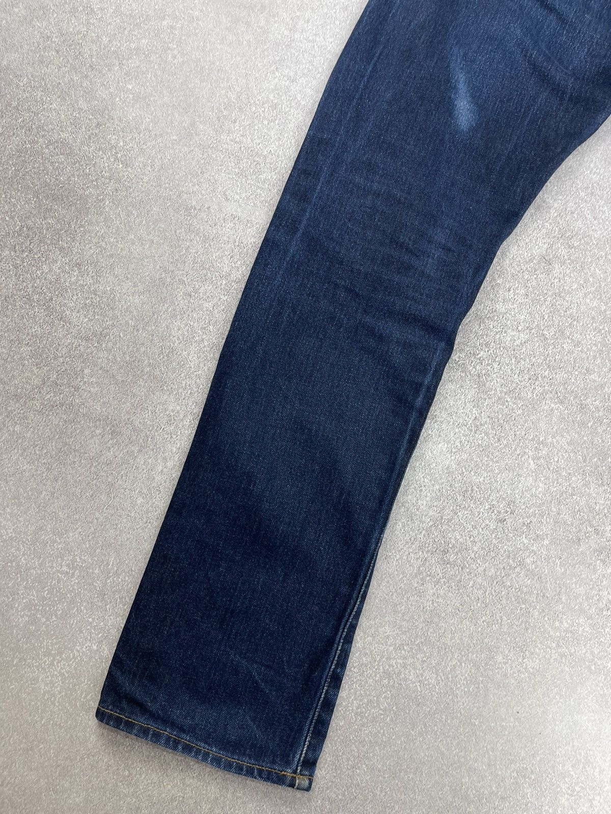 Indigofera Vintage Indigofera Selvedge Distressed Denim Jeans Size 34 Size US 34 / EU 50 - 16 Thumbnail