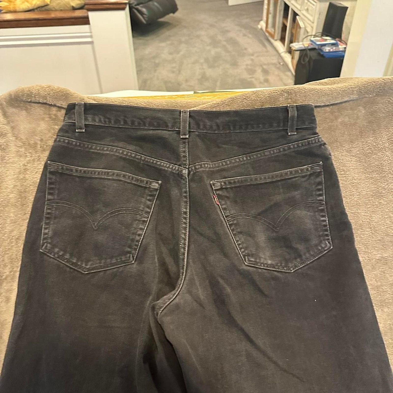 Levi's Vintage 90s levis 550 black jeans Size US 34 / EU 50 - 7 Thumbnail