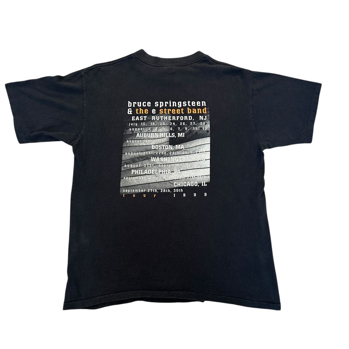Band Tees Vintage 1999 Bruce Springsteen The Street Band Tour shirt Size US L / EU 52-54 / 3 - 3 Thumbnail