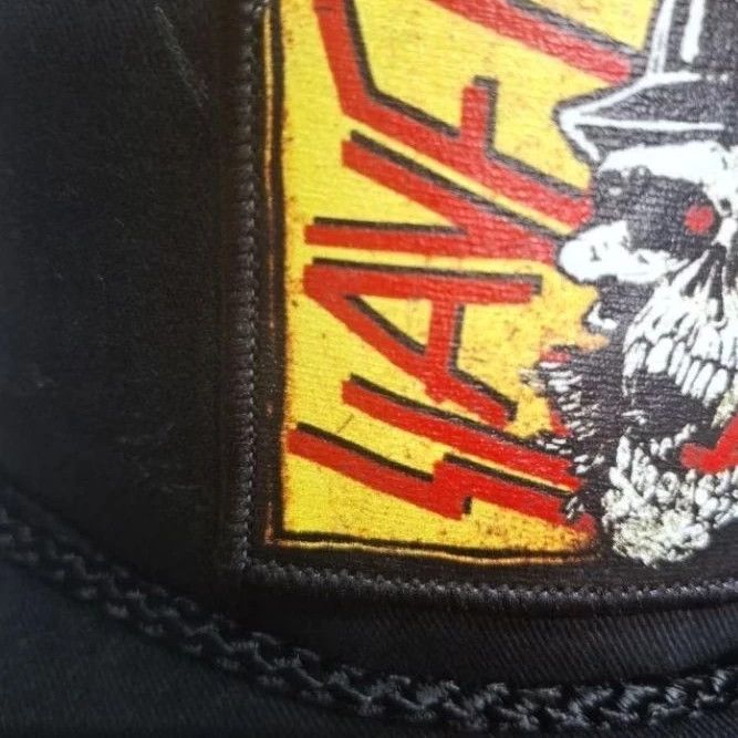 Slayer × Vintage Slayer Vintage Snapback Hat Original Trucker Cap Size ONE SIZE - 5 Thumbnail