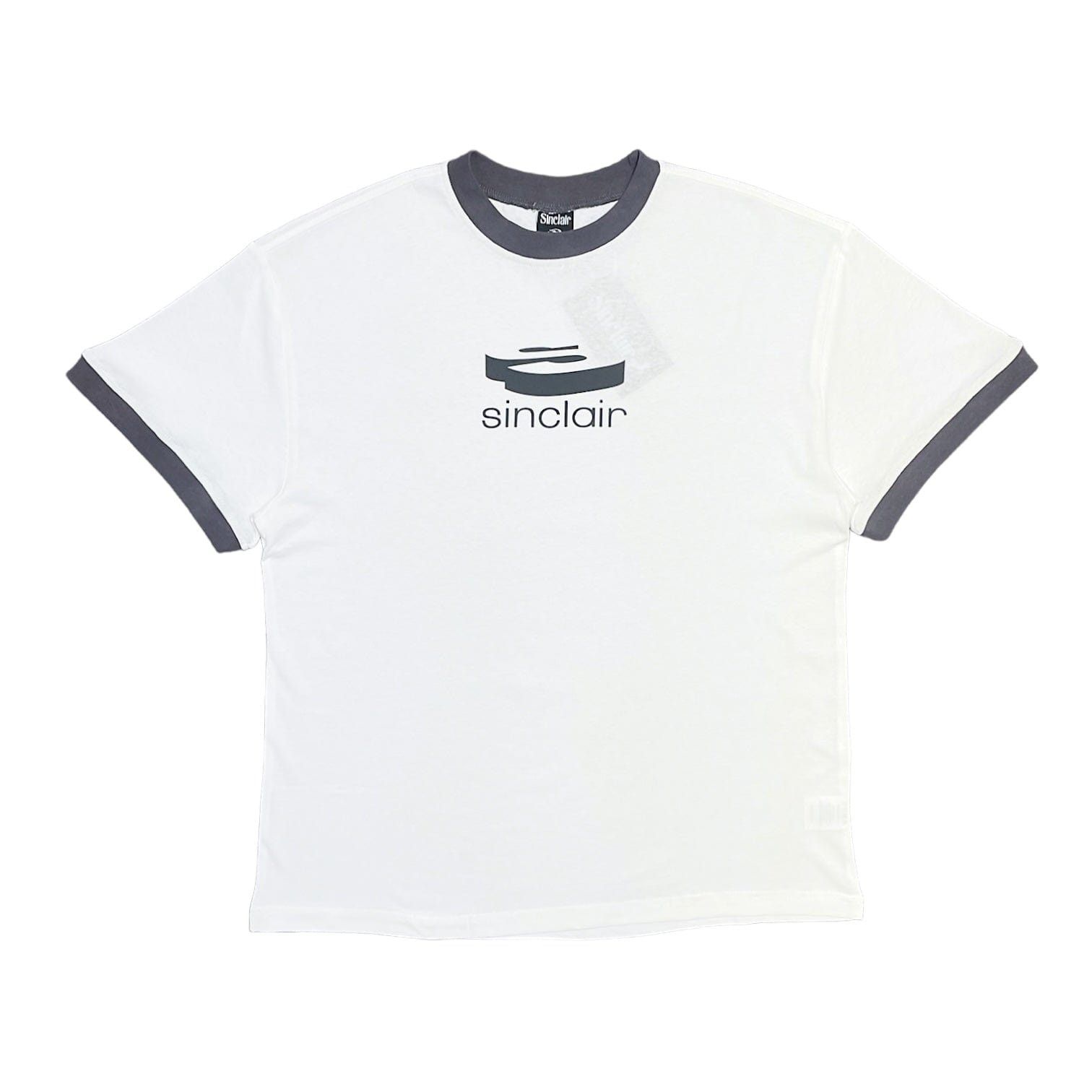 Sinclair Global 3D Logo Ringer Short Sleeve Tee Shirt White Black Size US L / EU 52-54 / 3 - 1 Thumbnail