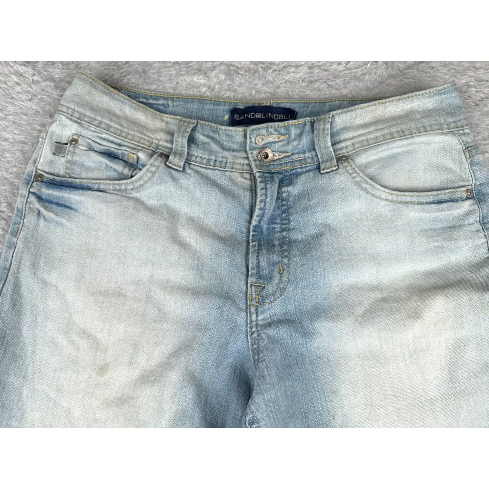 Vintage VINTAGE BandolinoBlu Jeans Women 10 Blue Denim Bootcut Regular Fit Mid Rise 32x30 Size 32" / US 10 / IT 46 - 4 Thumbnail