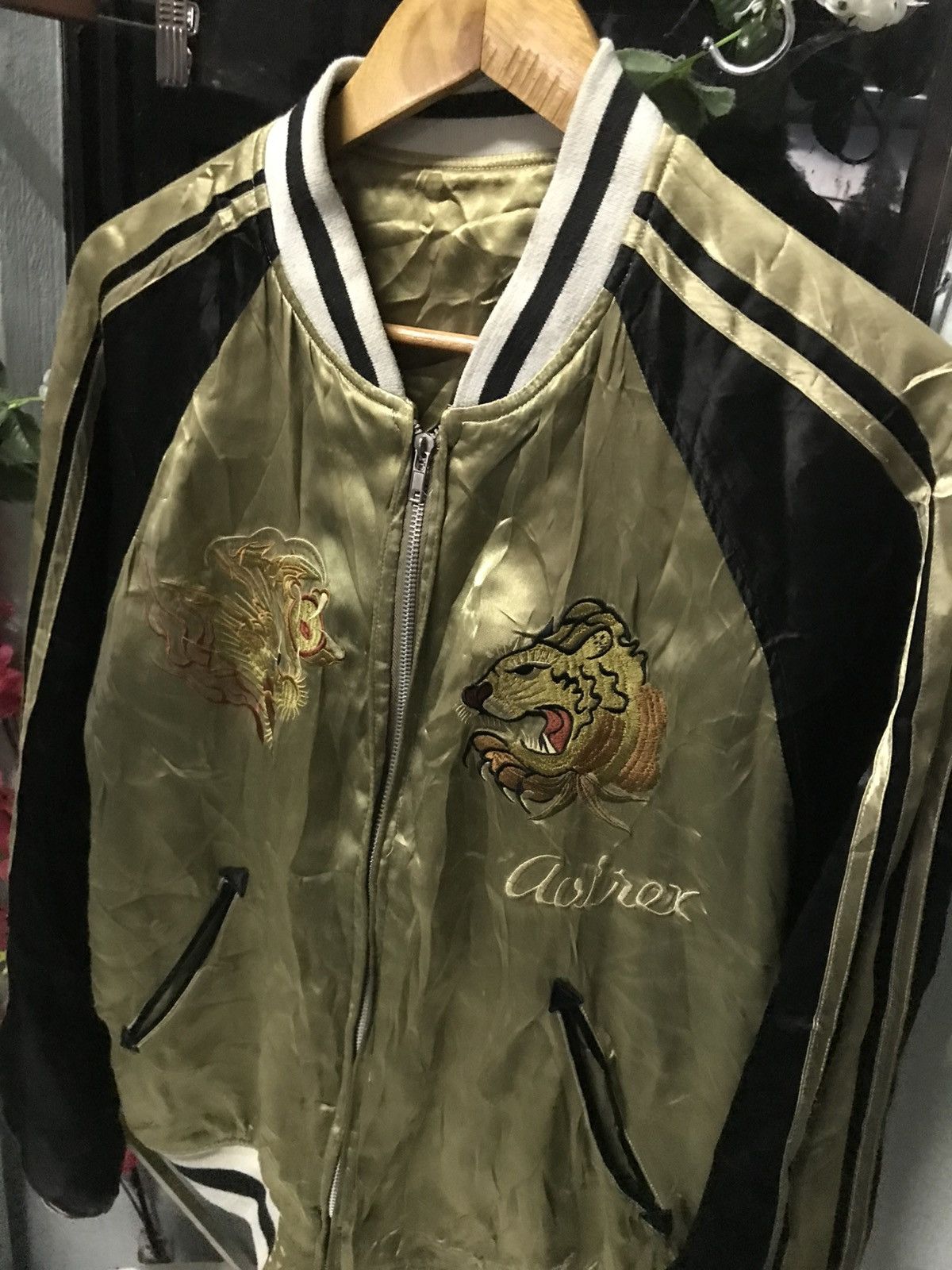 Avirex AVIREX SUKAJAN JAPAN DRAGON & TIGER RIVERSIBLE JACKET Size US M / EU 48-50 / 2 - 4 Thumbnail