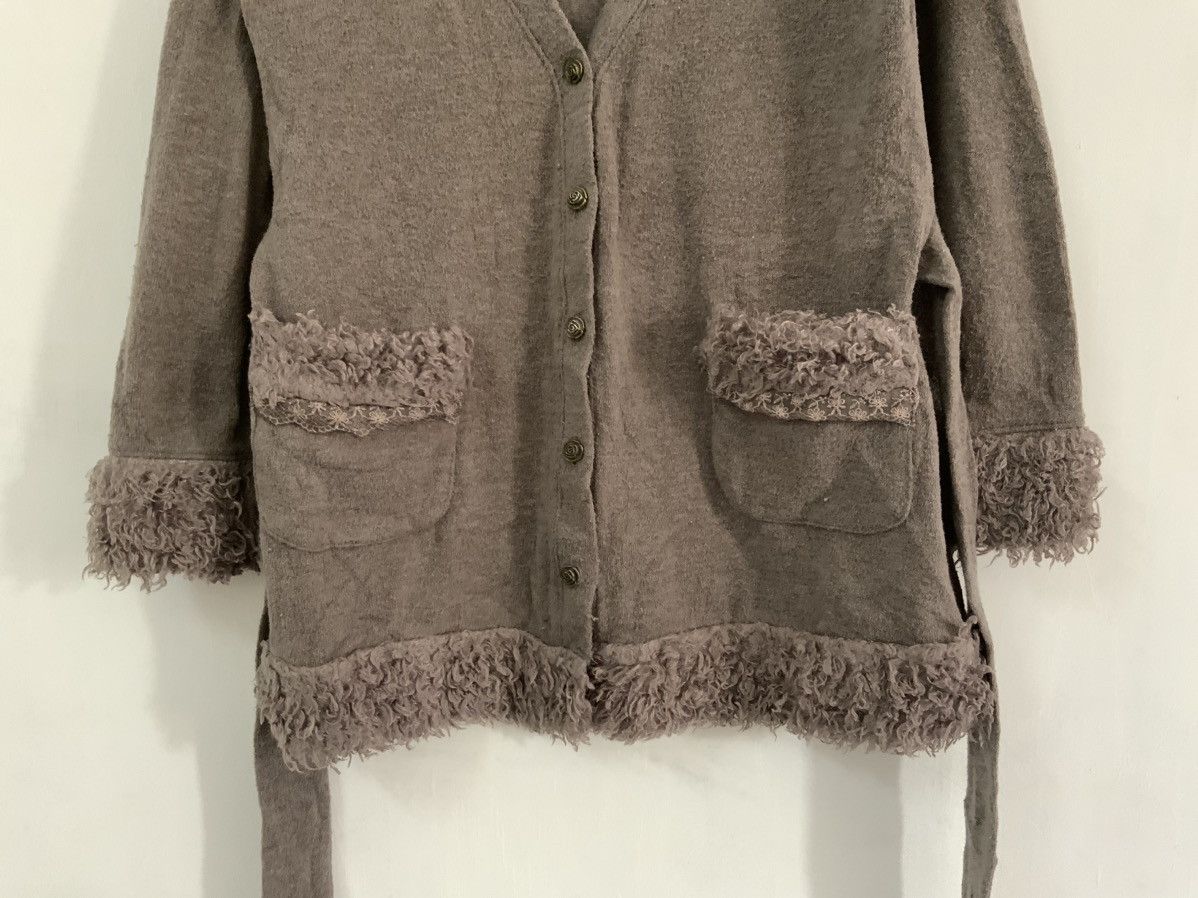 If Six Was Nine Axes Femme Japanese Brand Mohair Fur Cardigan Jacket Size US L / EU 52-54 / 3 - 5 Thumbnail