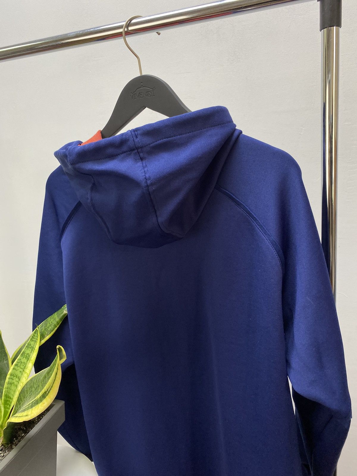Nike × Vintage 90s NIKE Zip HOODED Y2k CENTRAL HOODIE Size US L / EU 52-54 / 3 - 16 Thumbnail