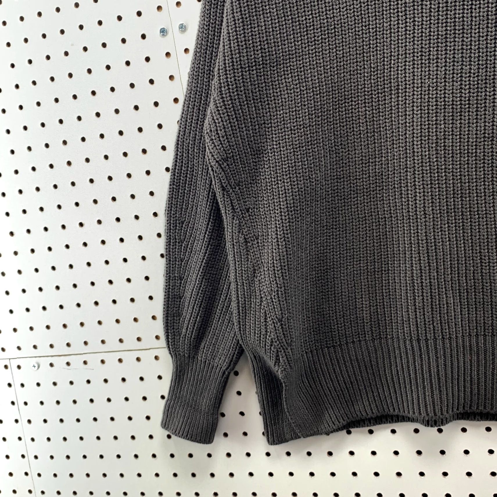 Aeropostale AEROPOSTALE Women Shirt Adult Small Gray Long Sleeve Pullover 90s Casual Knit Tee Mens? Wait. Size S / US 4 / IT 40 - 5 Thumbnail