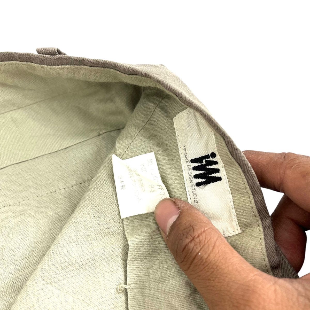 Issey Miyake × Japanese Brand Vintage Im Product Issey Miyake Trousers Pants Size US 31 - 8 Thumbnail