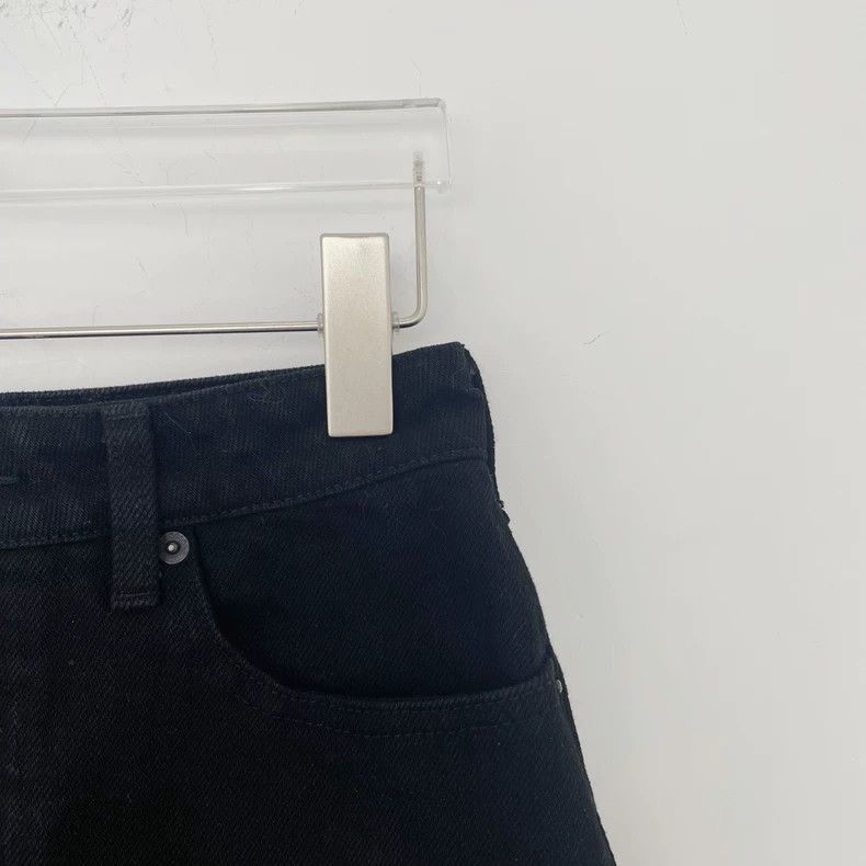 Balenciaga Balenciaga High Waisted Mini A-line Skirt with Arc Hem Size 35" - 3 Thumbnail