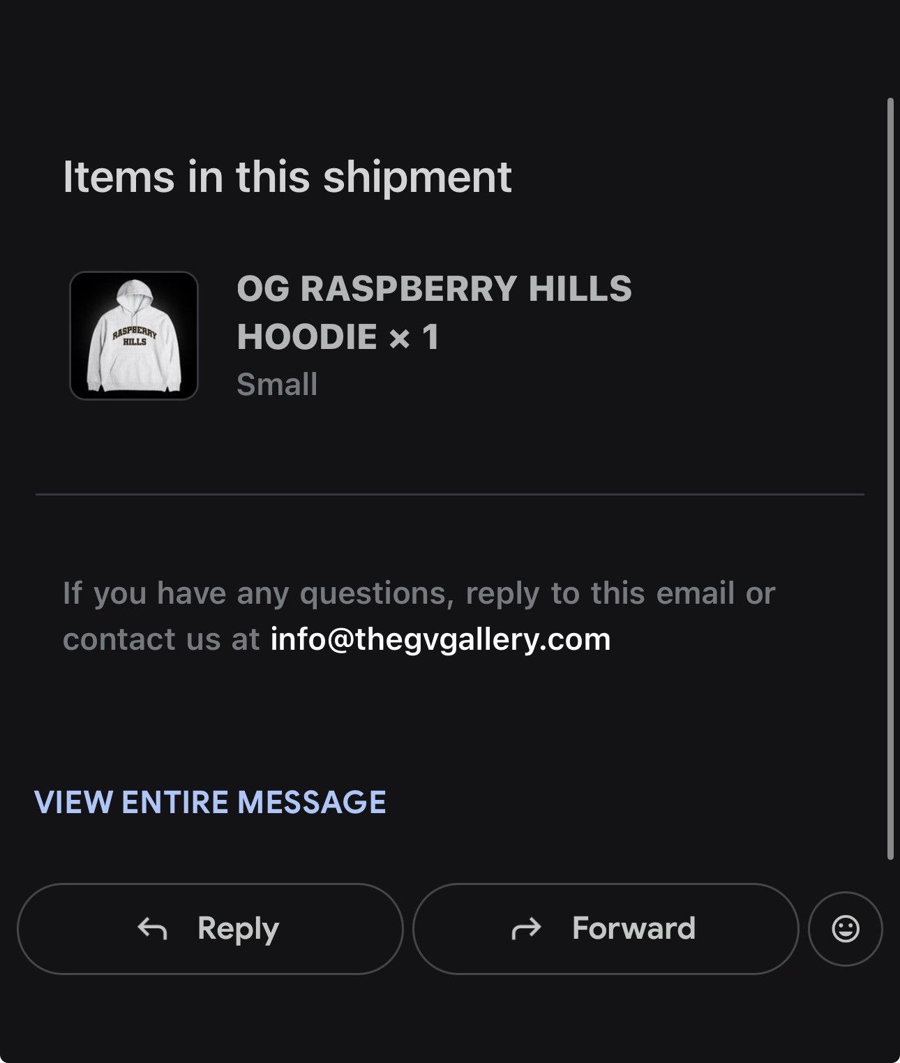 The GV Gallery OG RASPBERRY HILLS HOODIE Size US S / EU 44-46 / 1 - 4 Thumbnail