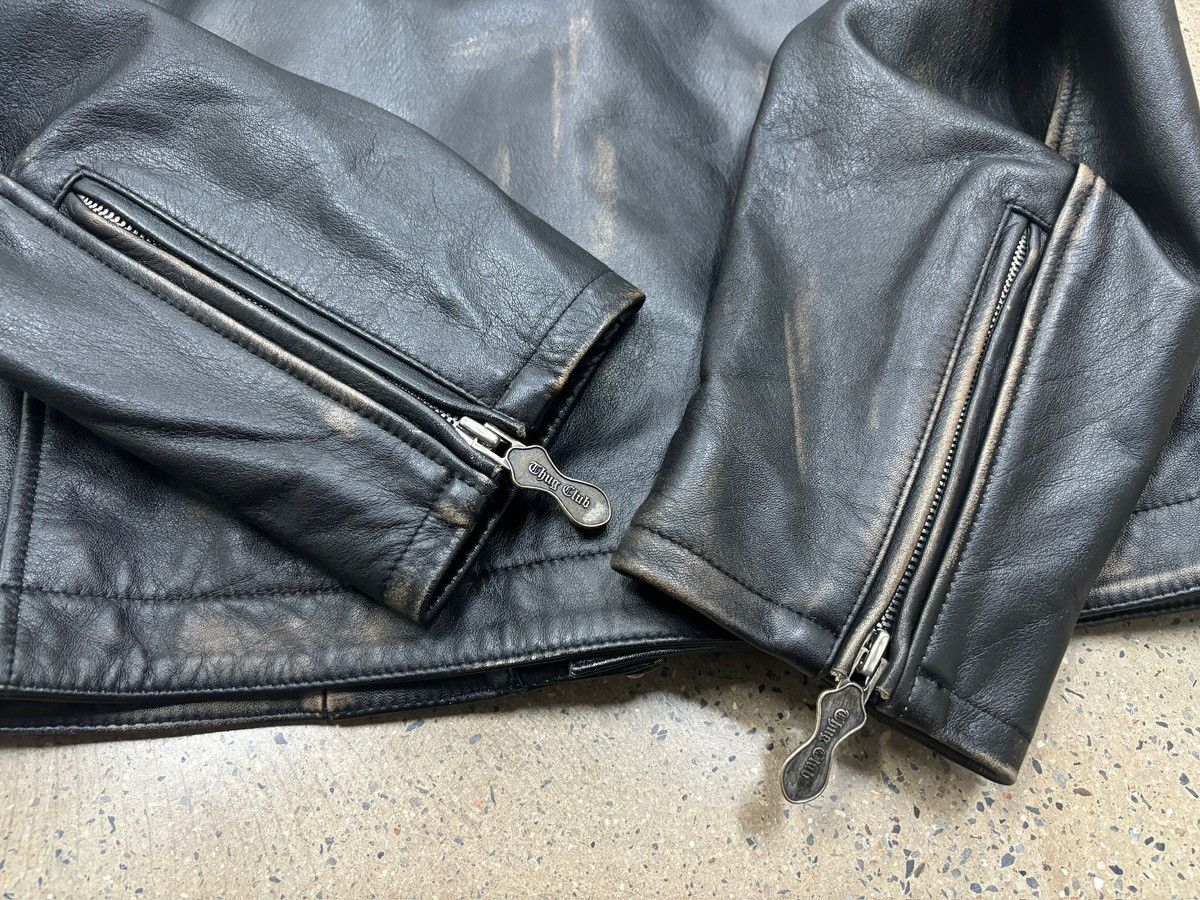 Thug Club Thug Club 25ss Leather Jacket，size 3 Size US L / EU 52-54 / 3 - 12 Thumbnail