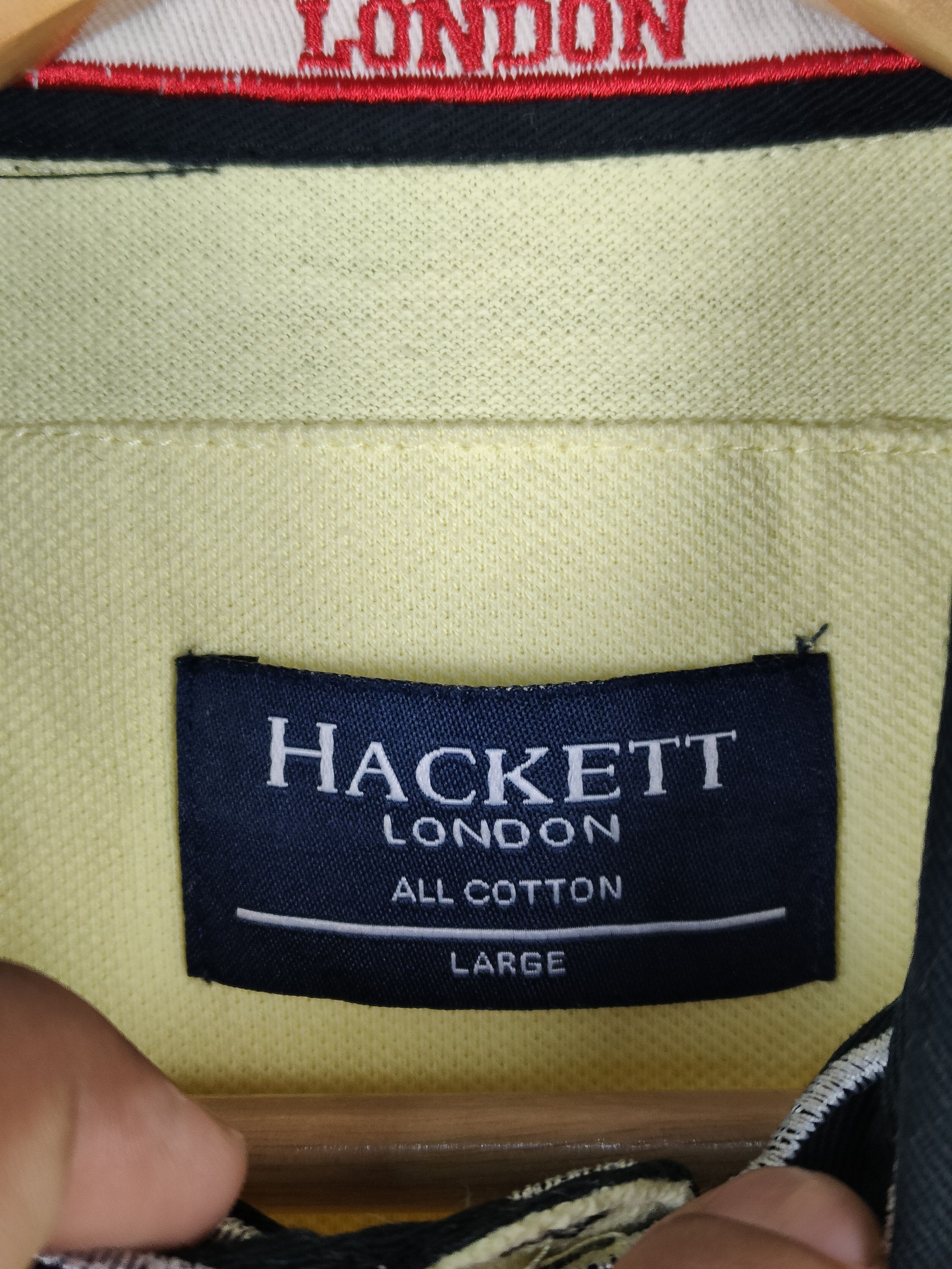 Hackett Hackett Polo Shirt Size US L / EU 52-54 / 3 - 3 Thumbnail