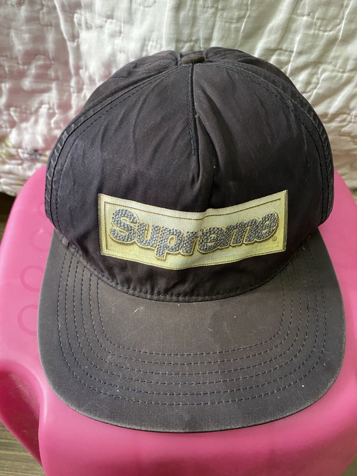 Supreme Vintage Supreme Bling X Starter Faded All Over Snapback Size ONE SIZE - 1 Thumbnail