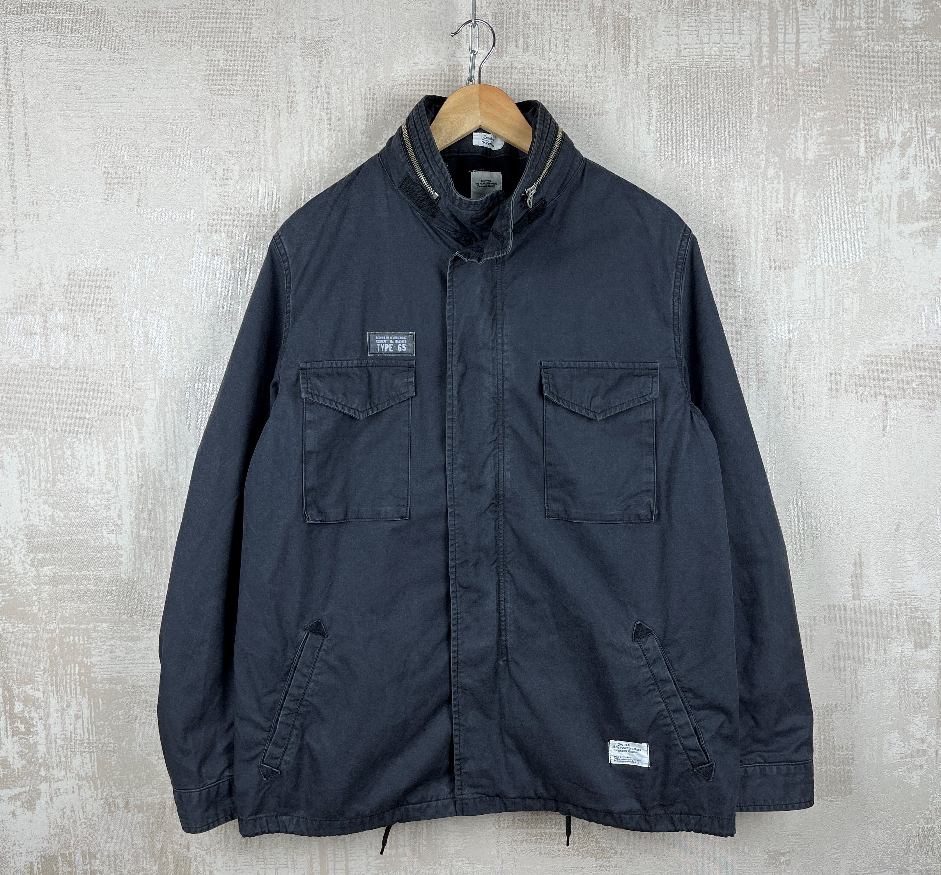 Bedwin & The Heartbreakers M-65 Field Jacket Faded