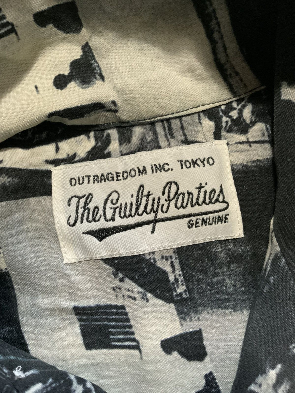 Wacko Maria Wacko Maria X The Guilty Parties Daido Moriyama Button Shirt Size US S / EU 44-46 / 1 - 5 Thumbnail